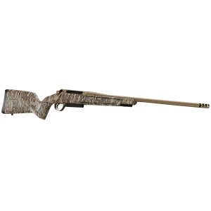 Christensen 8011502000 Evoke Full Size 7mm PRC 4+1 22 Flat Dark Earth Cerakote #4 Contour Threaded Barrel, Mossy Oak Bottomland Fixed Hybrid Hunter w/Pic Rail Synthetic Stock, Rifle