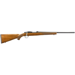 Ruger 7222 77/17 17 WSM 6+1 20 in Threaded Barrel, Blued Alloy Steel, Integral Scope Mount On A Solid Steel Receiver, American Walnut Stock, Rifle