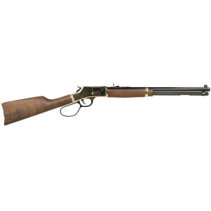 Henry H006GCL Side Gate 45 Colt (LC) 10+1 20 Blued Octagon Barrel, Polished Brass Rec, American Walnut Stock, Adj. Sight, Large Loop Lever, Rifle