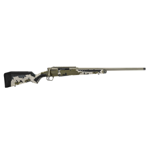 Savage Arms 57647 Impulse Big Game 6.5 Creedmoor 4+1 Hazel Green Cerakote 22 in Threaded Barrel, KUIU Verde 2.0 Fixed AccuStock with AccuFit, Includes Detachable Box Mag, Rifle