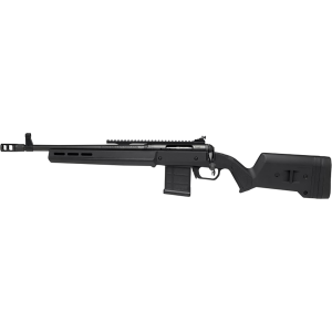 Savage 58186 110 Scout Full Size 450 Bushmaster 5+1 16.50 Matte Black Threaded Barrel, Pic Rail Carbon Steel Receiver, Black Magpul Hunter Synthetic Stock, Left Hand, Rifle