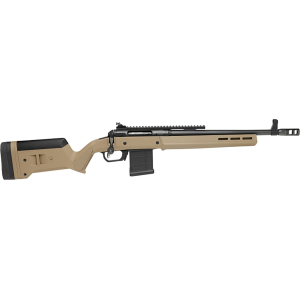 Savage 58194 110 Scout Full Size 450 Bushmaster 5+1 16.50 Matte Black Threaded Barrel, Pic Rail Carbon Steel Receiver, Flat Dark Earth Magpul Hunter Synthetic Stock,, Rifle