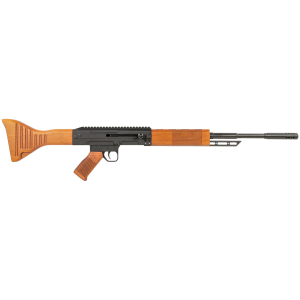 Global Defense GDFG9STD9CH FG-9 9mm Luger 17 in Barrel, Black Aluminum Receiver, Cherry Wood Stock Grip Optics Ready
