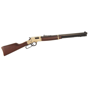 Henry H006M327 Big Boy Classic Full Size 327 Federal Mag 10+1 20 in Blued Octagon Barrel, Polished Brass Receiver, American Walnut Stock Right Hand, Rifle
