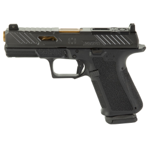 Shadow Systems SS1011 MR920 Elite Compact 9mm Luger 15+1, 4 in Bronze TICN Match Grade/Spiral Fluted Barrel, Black Nitride Optic Cut/Serrated/Window Cut Stainless Steel Slide, Black Polymer Frame w/Beavertail & Picatinny Rail, Pistol