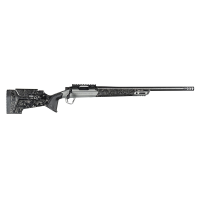 Christensen Arms 8011300900 Modern Hunting 6.5 PRC 5+1 22 in Carbon Fiber Steel Carbon Fiber Wrapped Barrel, Tungsten Gray Cerakote Aluminum Receiver, Natural Carbon Fiber Hunter Style w/Adj Cheek Piece Stock, Rifle
