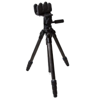 KOPF Jager KJ85002K K800 CF Tripod made of Carbon Fiber with Black Finish, Pivoting Reaper Grip, 4-Level Leg Extensions & 360 Degree Pan