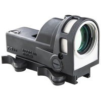 Meprolight USA 626110 M21 Black 1x 30 mm 4.3 MOA Dot Bullseye Reticle, Red Dot Sight