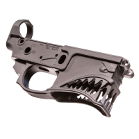 Sharps Bros SBLR01 Hellbreaker Stripped Lower Multi-Caliber Black Anodized Finish 7075-T6 Aluminum Material Compatible w/Mil-Spec AR-15 Internal Parts