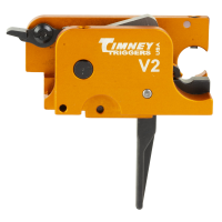 Timney Triggers SCORPIONST V2 9mm Orange/Black Straight Fits CZ Scorpion