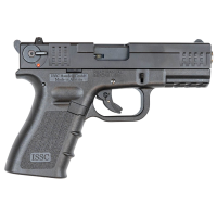 ISSC 111000 M22 Gen 2 22 LR 10+1 4.10 Black Steel Barrel, Black Serrated Slide, Black Poly Frame w/Pic Rail, Black Textured Poly Grip, Rimfire Pistol