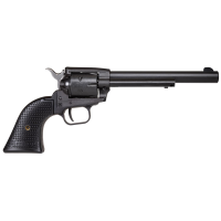 Heritage Mfg SRR22BS6PG Rough Rider 22 LR 6 Shot, 6.50 in Black Satin Steel Barrel, Frame & Cylinder, Black Star Polymer Grip, Manual Thumb Safety, Exposed Hammer , Revolver
