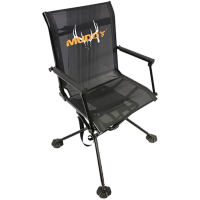 Muddy MUD-MGS400AL Swivel- Ease XT Ground Seat Black Flex-Tek/Steel