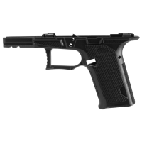 Lone Wolf Distributors Dusk19 Textured Frame, Bare, Striker Fired, Semi-auto, Compact, Fits 3rd and 4th Generation Glock 19 Slides, Matte Finish, Black, Integral Locking System LONELWD-CCS-BARE-BLK
