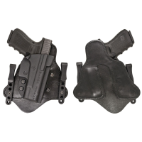 Comp-Tac C225SF196RBSN MTAC IWB Black Kydex/Leather Belt Clip Fits Springfield XDS Fits 3.30 in Barrel Right Hand, Holster