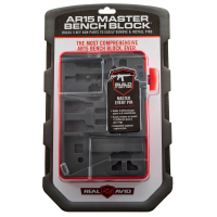 Real Avid AVAR15MBB Master Bench Block Black Polymer Resin AR Platforms