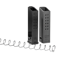 Kriss USA KVAMX2K10BL00 Mag-Ex2 Extension Kit Extended 10mm Auto 33rd Compatible w/Glock 20/40 Gen3-5 15rd Mag Black Polymer