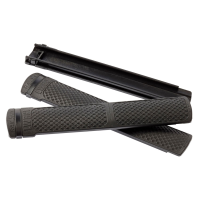 LWRC 2000071A01 Railskins Black Polymer 6.25 Long