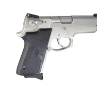 Hogue 13010 Grip Panels Black Rubber for S&W 3913 Compact