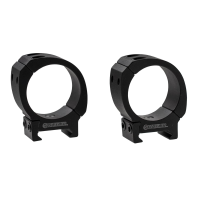 Wheeler 1133754 Sporter Scope Rings Black 34mm Medium