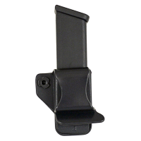 Comp-Tac C62101000LBKN Single Mag Pouch OWB Black Kydex Belt Clip Compatible w/ Sig P220/1911/Kahr/Springfield XDS Belts 1.50 in Wide Right Hand