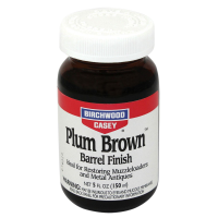 Birchwood Casey 14130 Plum Brown Barrel Finish 5 oz. Bottle