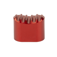 Battle Arms Development Enhanced Mag Release BAD-EMR-R, Anodized Finish, Red, Aluminum Construction BAD-EMR-R