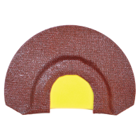 Wayne Carlton's Calls WCC70180 Premium Flex Diaphragm Call Single Reed Calf/Cow Sounds Attracts Elk Brown