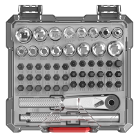 Real Avid AVX3SGBS52 X3 Driver Socket/Gunsmithing Bit Set Black/Gray 52 Pieces,Other Tools