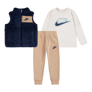 Scheels Boys' Nike Long Sleeve T-Shirt, Vest, and Joggers Set