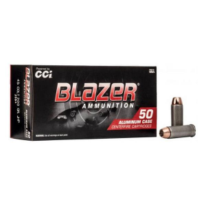Blazer Ammunition Blazer JHP Aluminum Case Handgun Ammunition