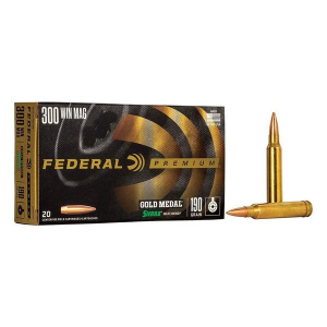 Federal Premium Gold Medal Sierra MatchKing Rifle Ammunition
