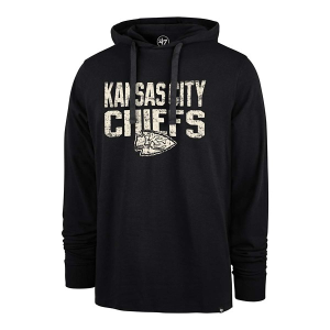Scheels Kansas City Chiefs 47 Brand Erosion Hoodie Small Black