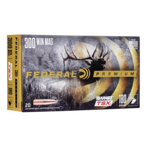 Federal Premium Barnes TSX Rifle Ammunition