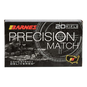 Barnes Precision Match Rifle Ammunition