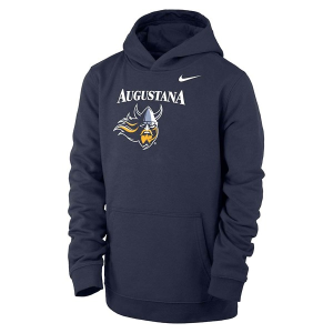 Scheels Augustana Vikings Nike Kids Hoodie Medium Navy