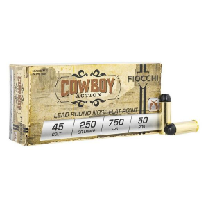 Fiocchi Cowboy Action Handgun Ammunition