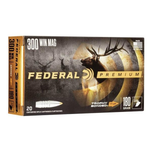 Federal Trophy Bonded Tip Rifle Ammunition