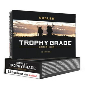 Nosler Accubond Trophy Grade Rifle Ammunition