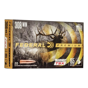 Federal Premium Barnes TSX Rifle Ammunition