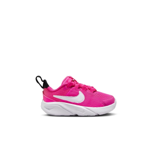 Scheels Girls' Nike Star Runner 4 Shoes Toddler 5T Regular Fierce Pink/White-Black-Playful Pink