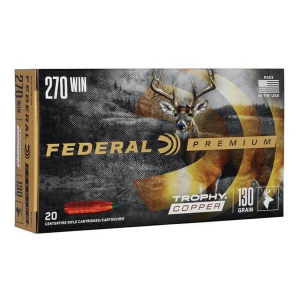 Federal Premium Trophy Copper Rifle Ammunition