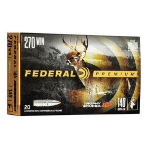 Federal Premium Trophy Bonded Tip Rifle Ammunition