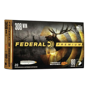 Federal Trophy Bonded Tip Rifle Ammunition