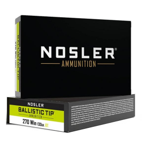Nosler Ballistic Tip Rifle Ammunition