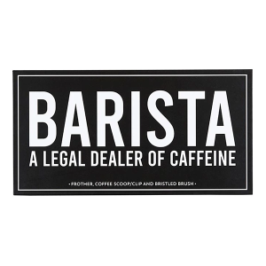 Scheels Santa Barbara Design Barista Book Box - Legal Dealer of Caffeine
