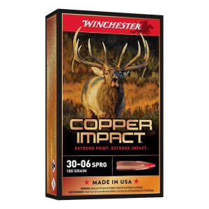 Winchester Copper Impact Lead Free Rifle Ammunition