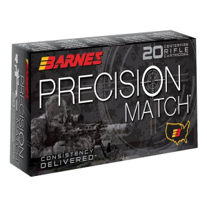 Barnes Precision Match Rifle Ammunition