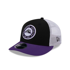 Scheels Colorado Rockies New Era Throwback 9Fifty Snapback Hat One Size Black