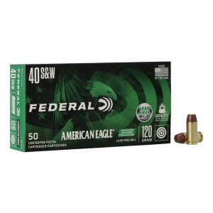 Federal American Eagle Indoor Range Training Lead Free Handgun Ammunition